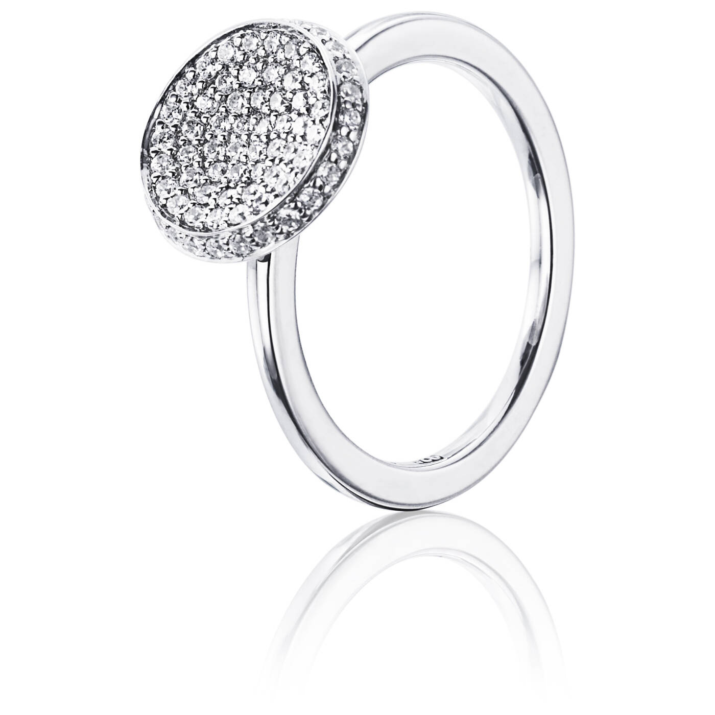 Love Bowl Ring Witgoud