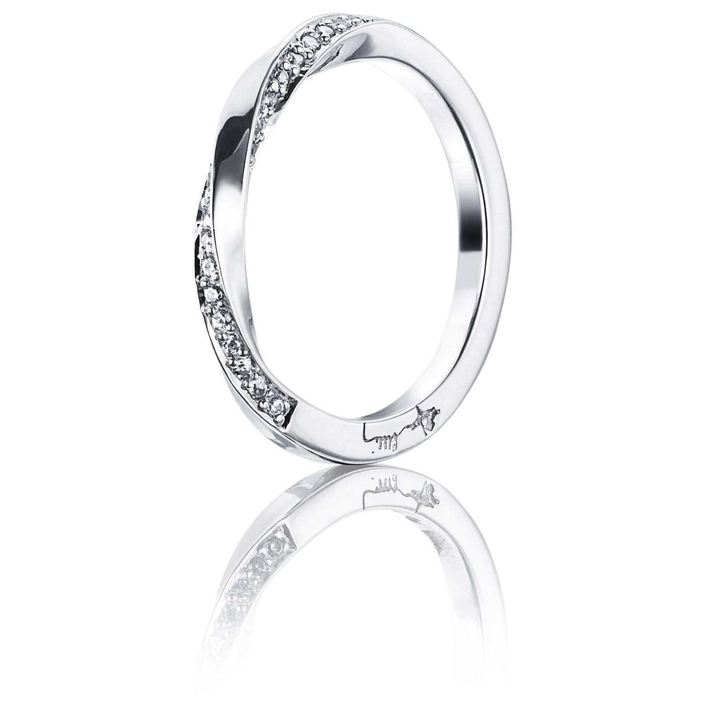 Viking & Stars Ring Witgoud