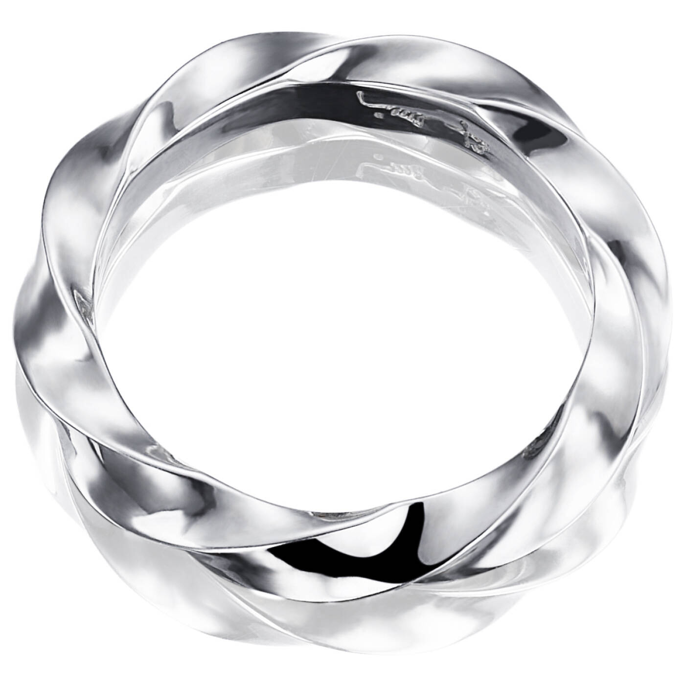Viking Wide Ring Witgoud