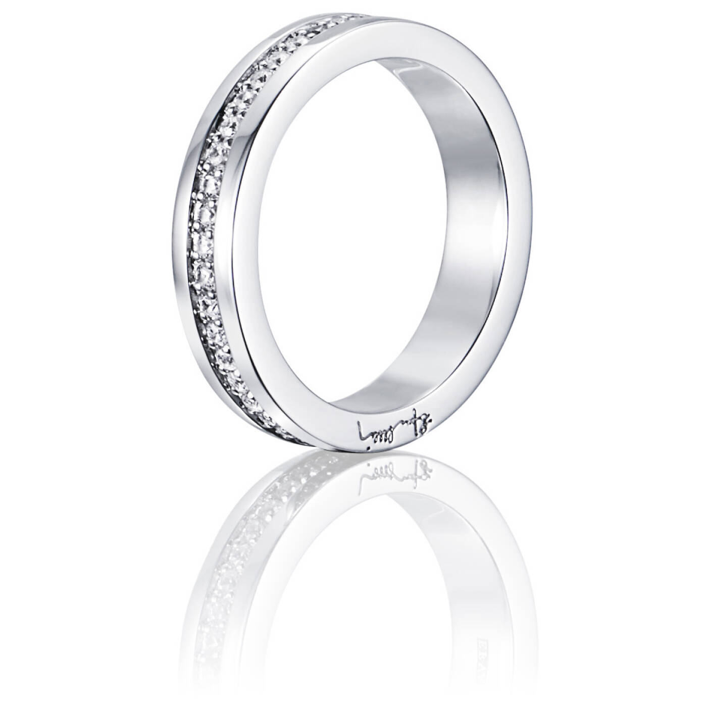 4½ & Stars Ring Witgoud