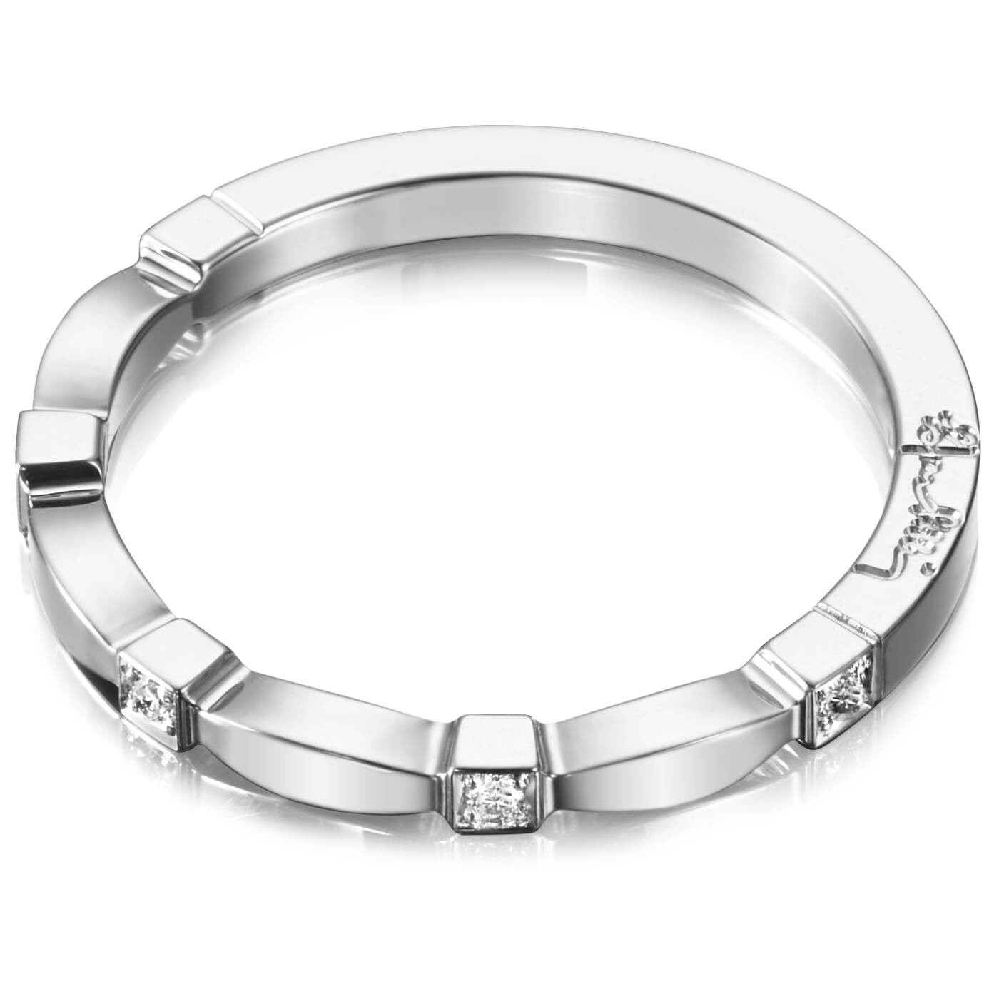 Forget Me Not Thin Ring Witgoud