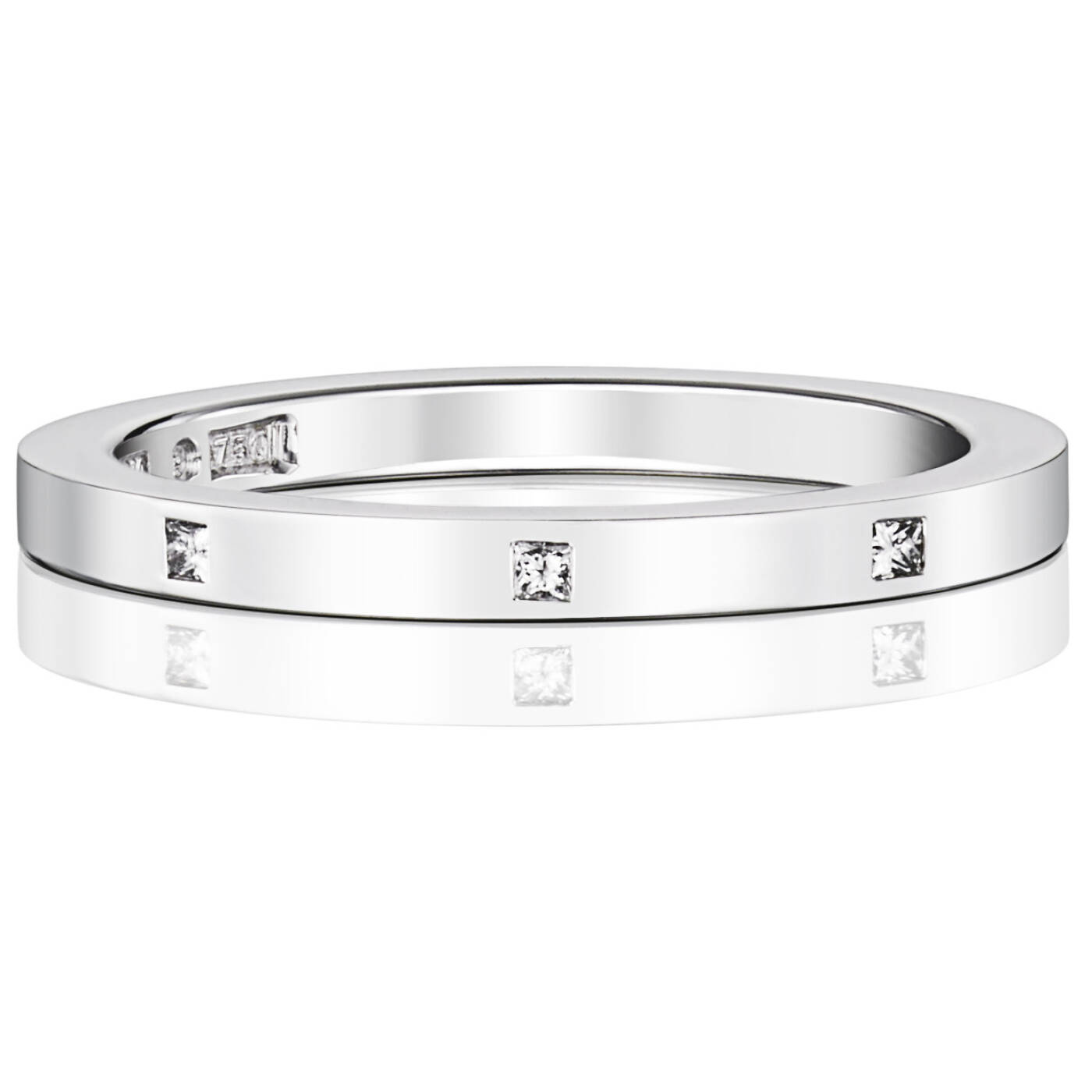 Thin & I Love You On Top Ring Witgoud