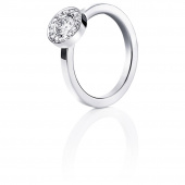 Wedding & Stars 0.40 ct diamant Ring Witgoud