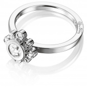 Sweet Hearts Crown 0.30 ct diamant Ring Witgoud