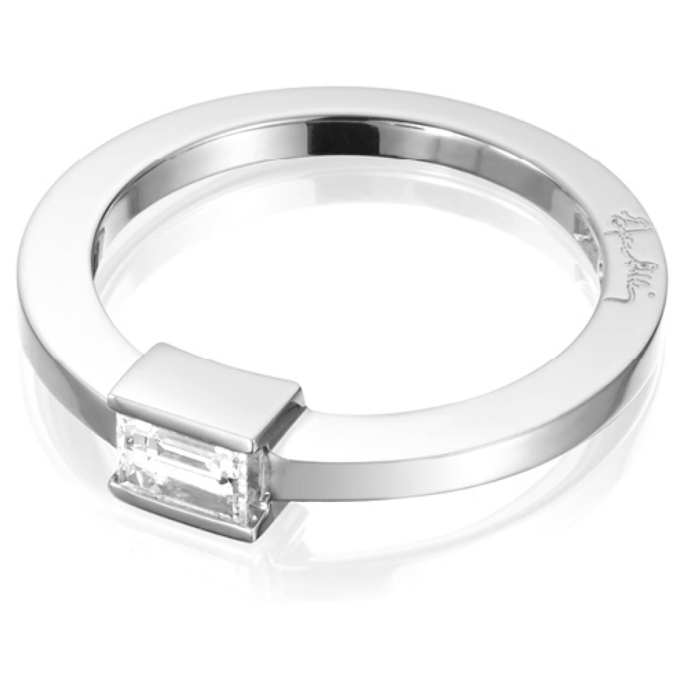 Deco Wedding Ring Witgoud