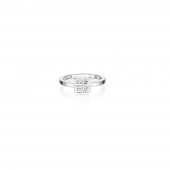 4 Love 0.40 ct diamant Ring Witgoud