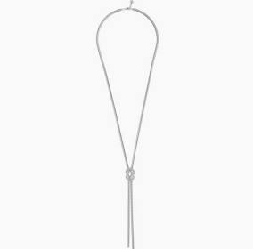 Dakota tassel neck 80 Silver