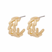 Liddy big pin Earring Gold Liddy big pin Earring Gold