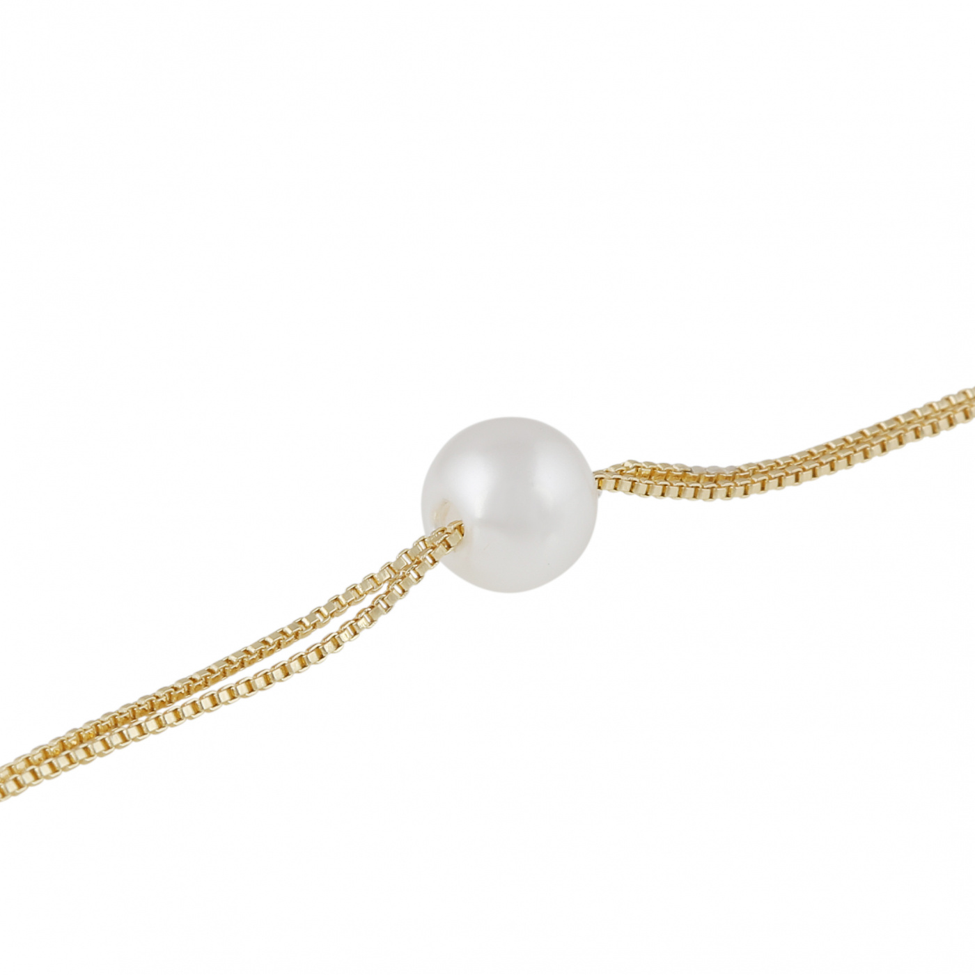 Karan double chain Bracelet Gold