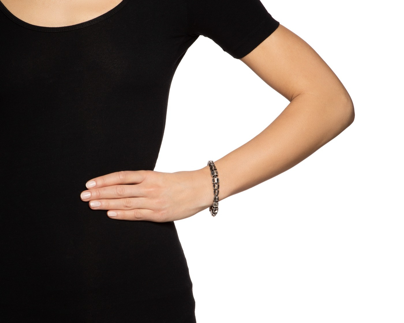 Spine Brace Armbanden Zilver