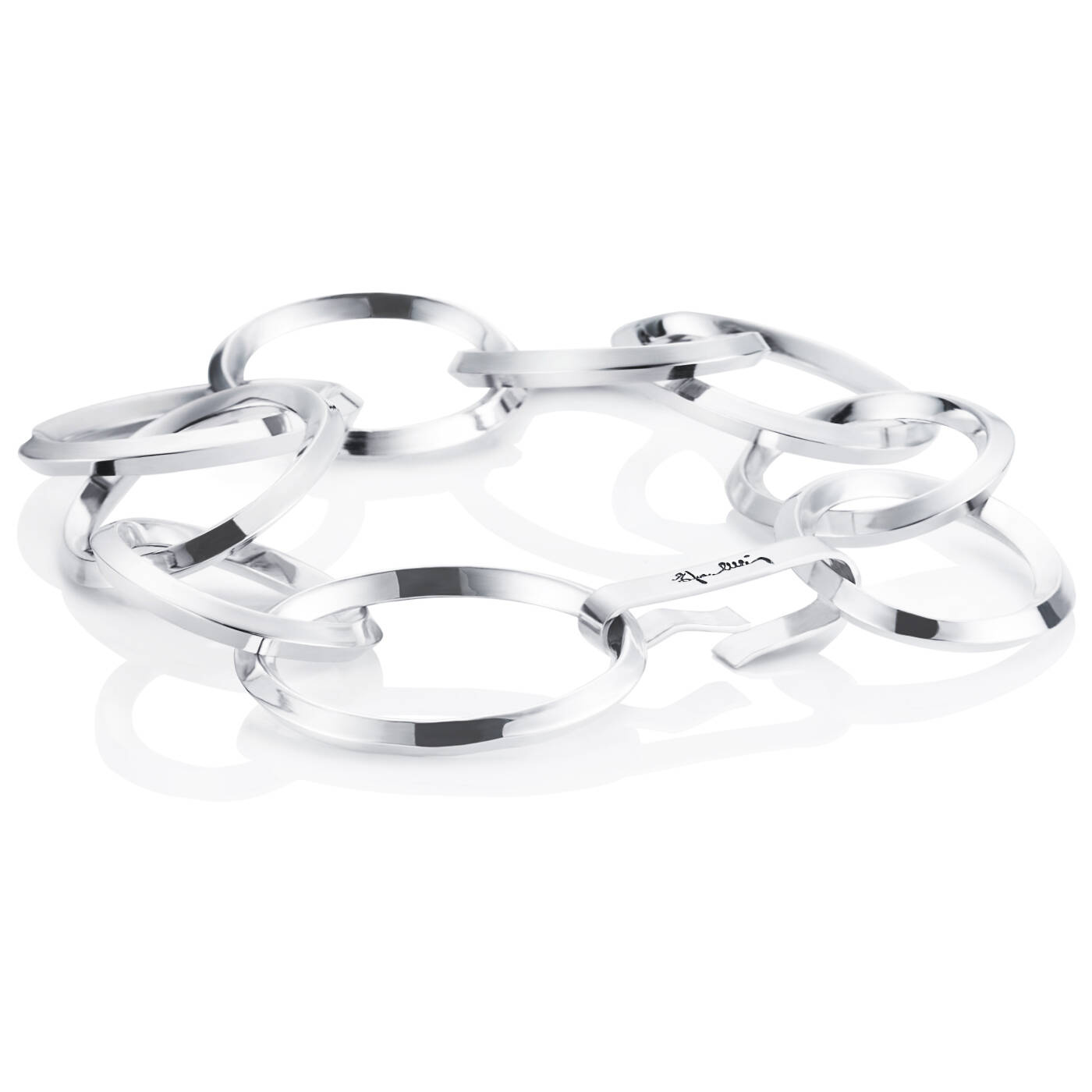 Chain Reaction Armbandenen Zilver