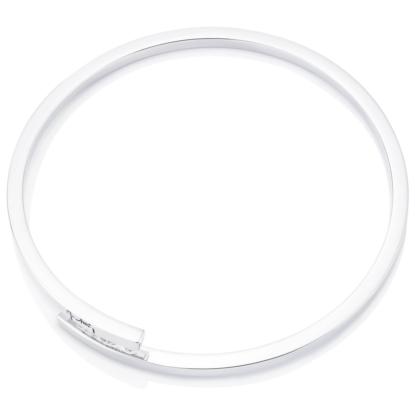 Twist Around Cuff Armbanden Zilver