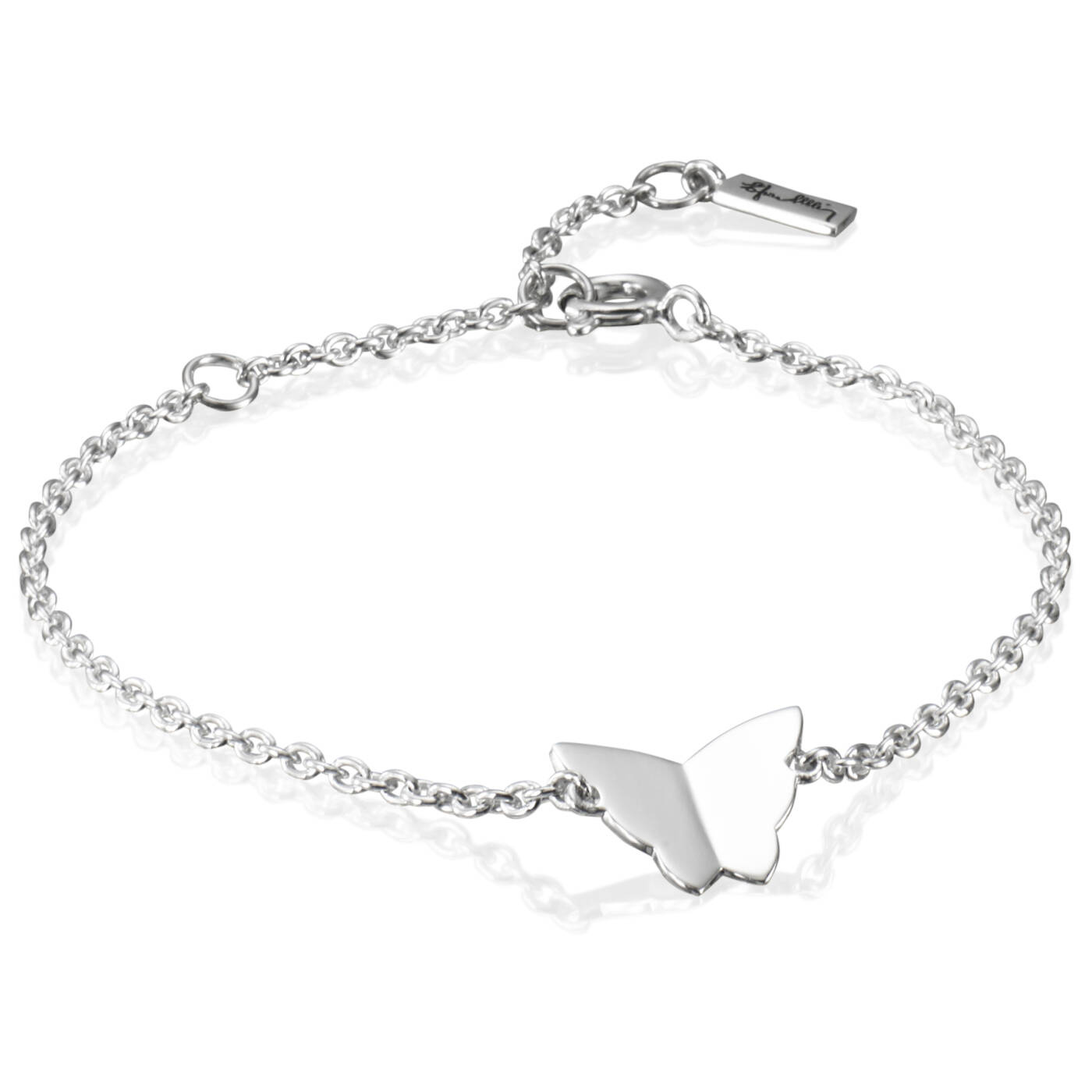 Little Miss Butterfly Armbanden Zilver 17-19 cm