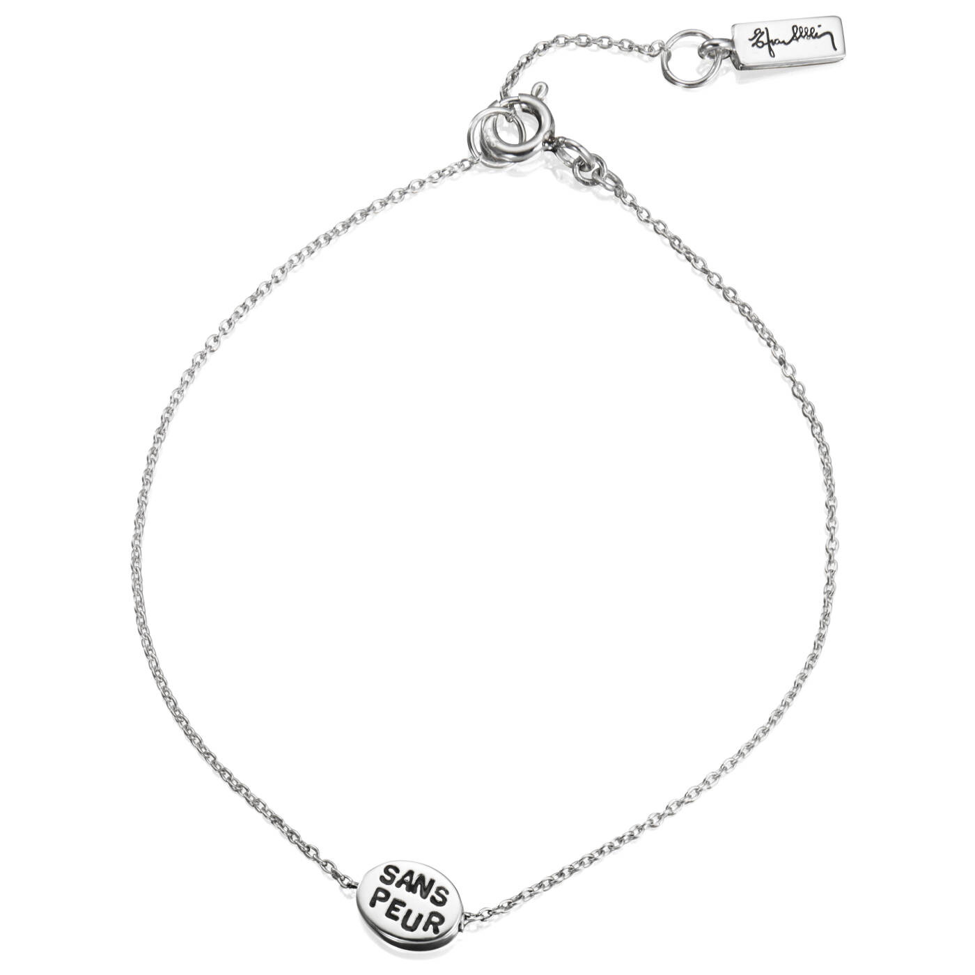 Mini Me Sans Peur Armbanden Zilver 17-19 cm