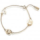 Mini Love Armbanden goud 15-19 cm