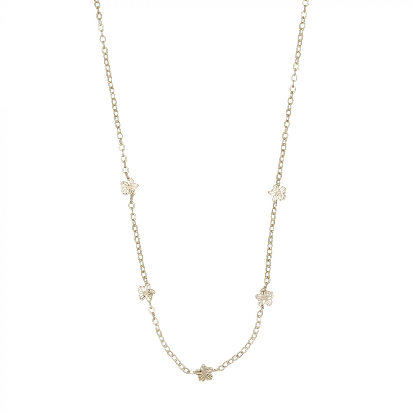 Flora daisy Necklace Gold