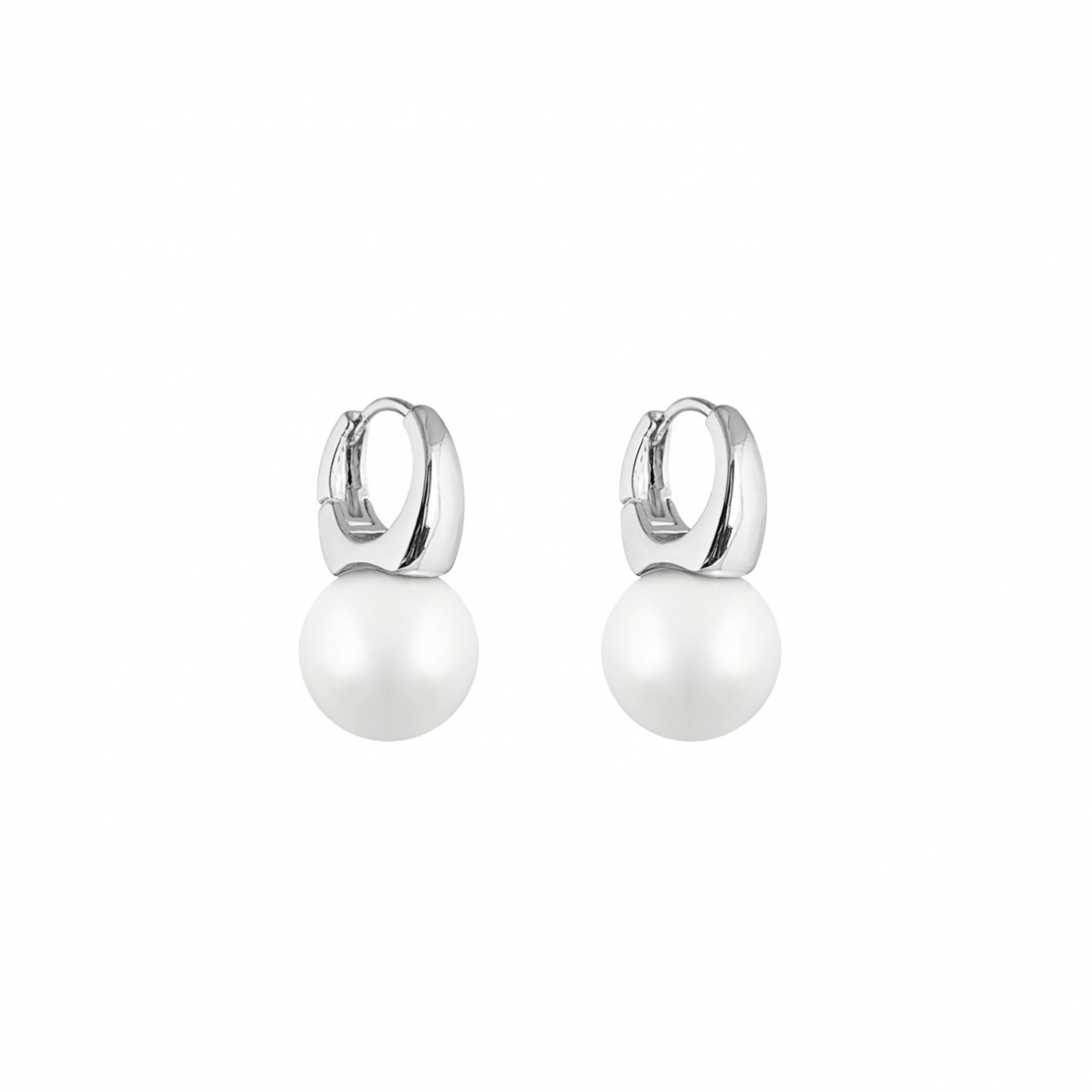Jackie short Earrings Silver