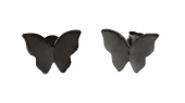Butterfly Oorbel black