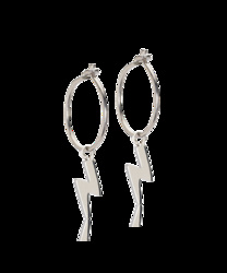 NT Ear Ring 14 mm, Pendant Flash 11 mm