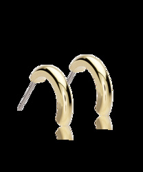 GT Pendant Round Curved 15 mm gold