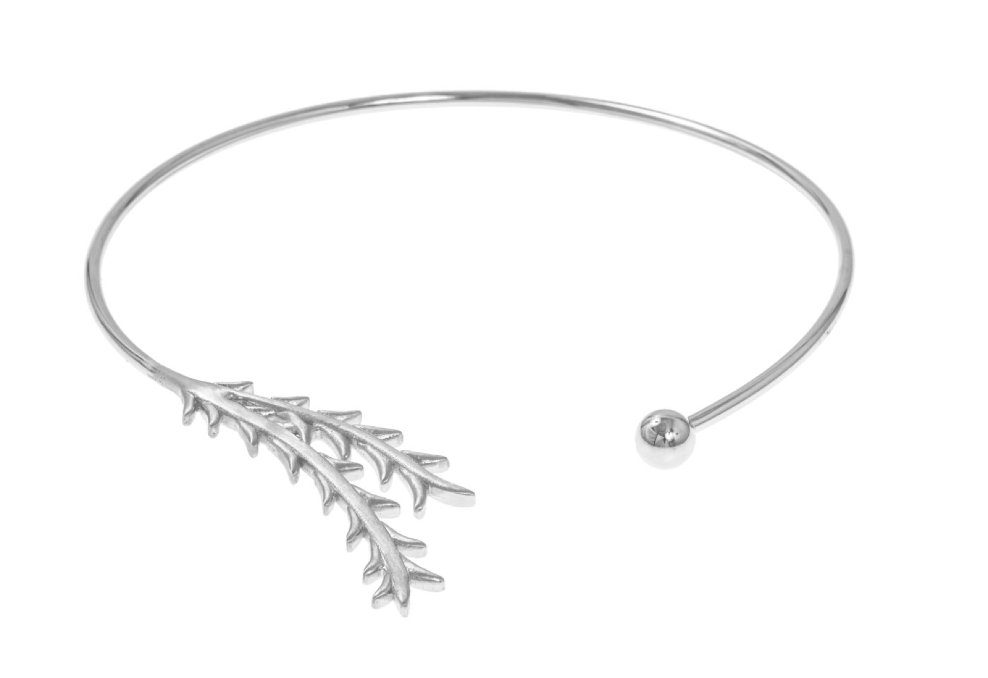 Tree twig bangle Armbanden Zilver