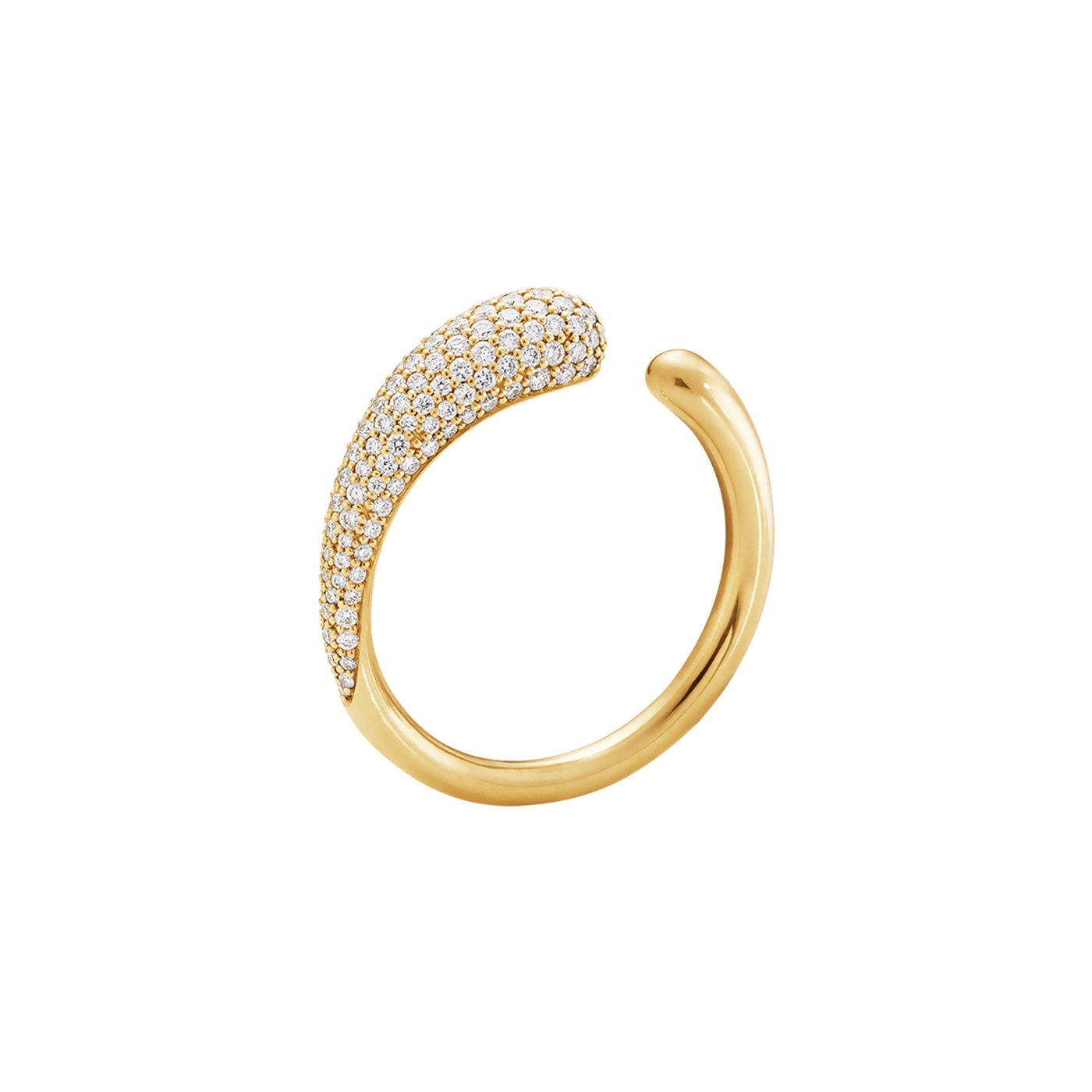 MERCY MINI Ring Diamant PAVÉ 0.53 CT goud