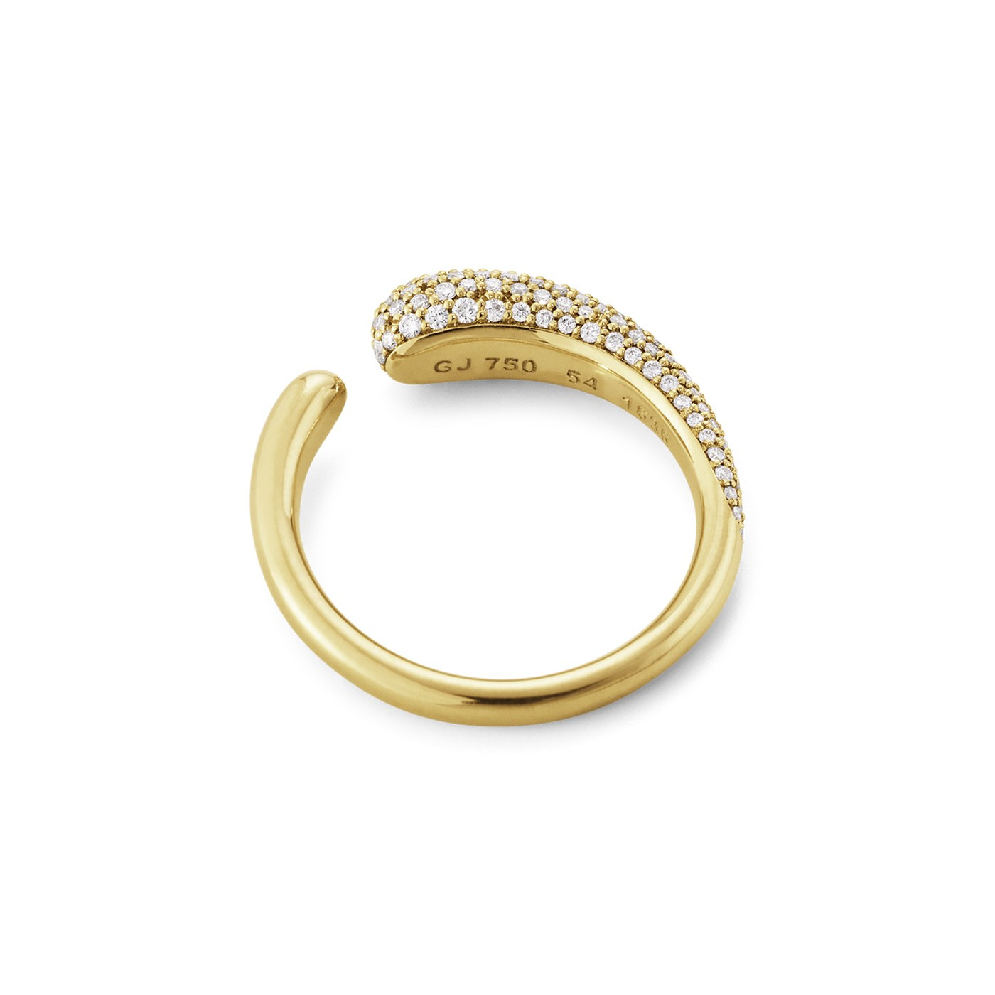 MERCY MINI Ring Diamant PAVÉ 0.53 CT goud