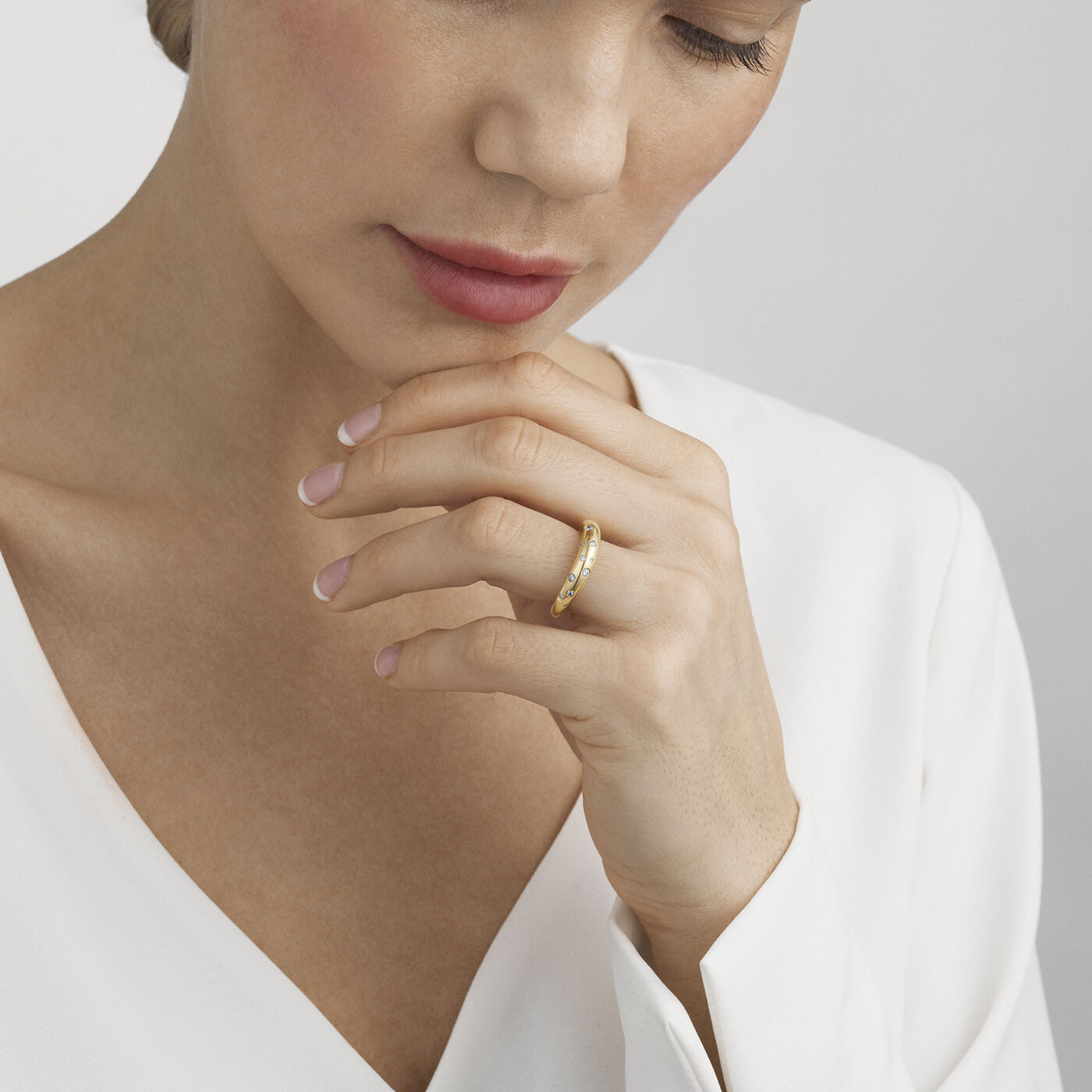 OFFSPRING Ring Diamant 0.14 ct goud