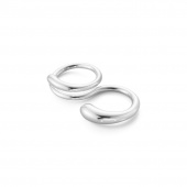MERCY DOUBLE Ring Zilver