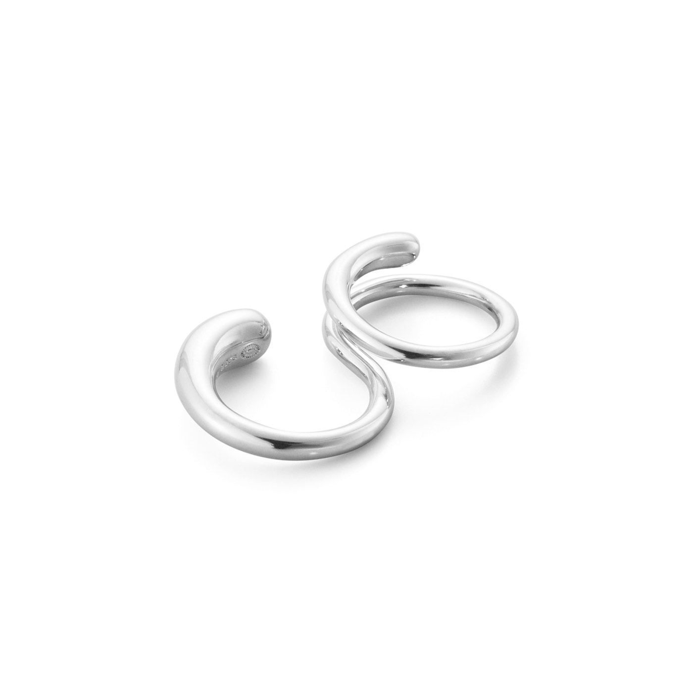 MERCY DOUBLE Ring Zilver