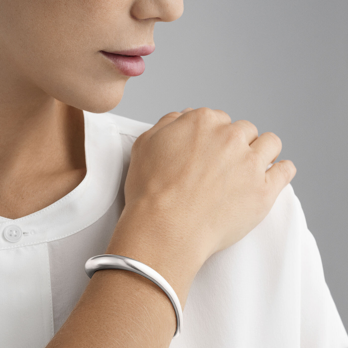 OFFSPRING OPEN BANGLE Armbanden Zilver