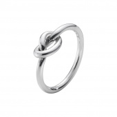 LOVE KNOT Ring Zilver
