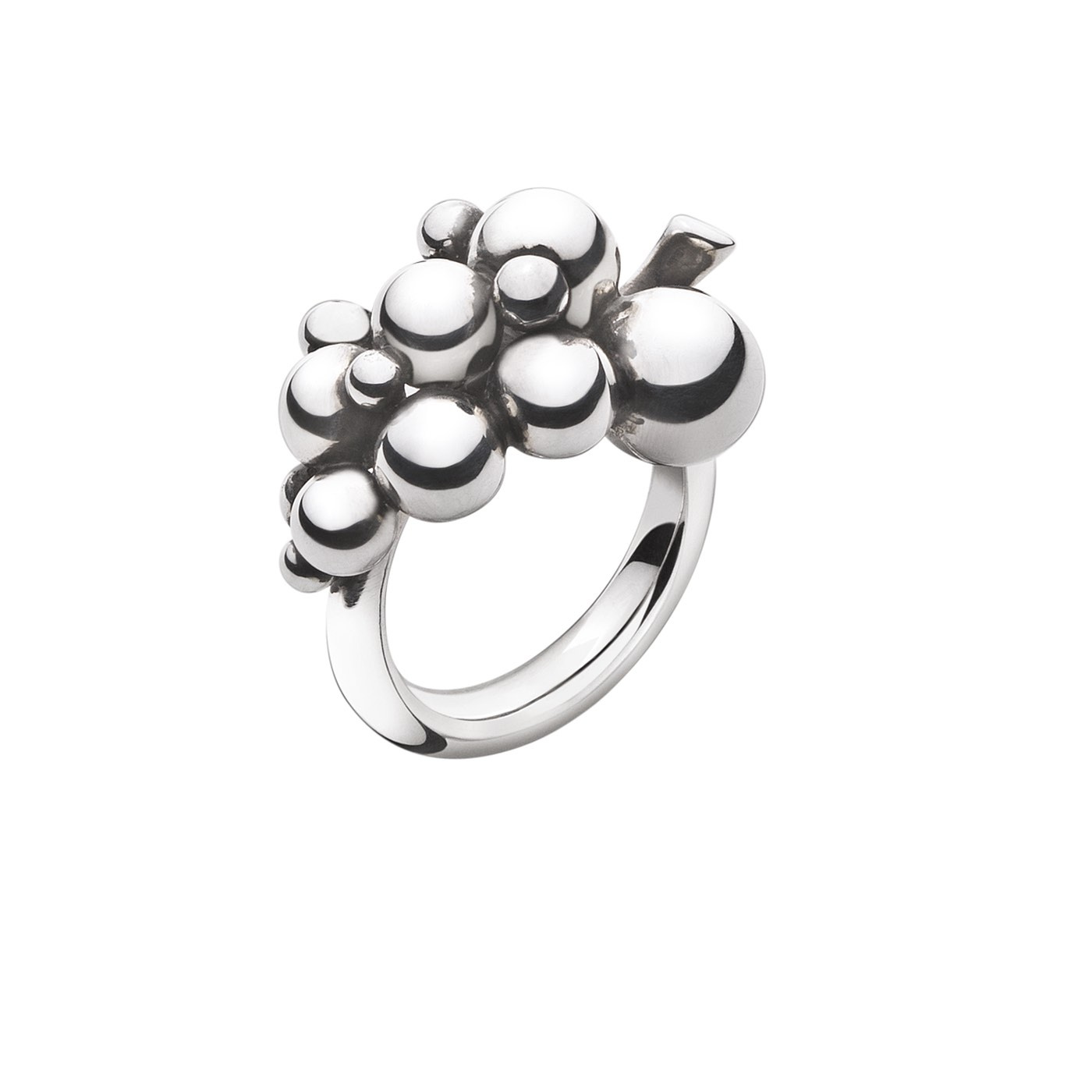 MOONLIGHT GRAPES SMALL Ring Zilver