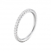 AURORA Ring Diamant 0.41 ct Witgoud