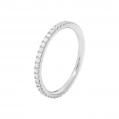 AURORA Ring Diamant 0.22 ct Witgoud