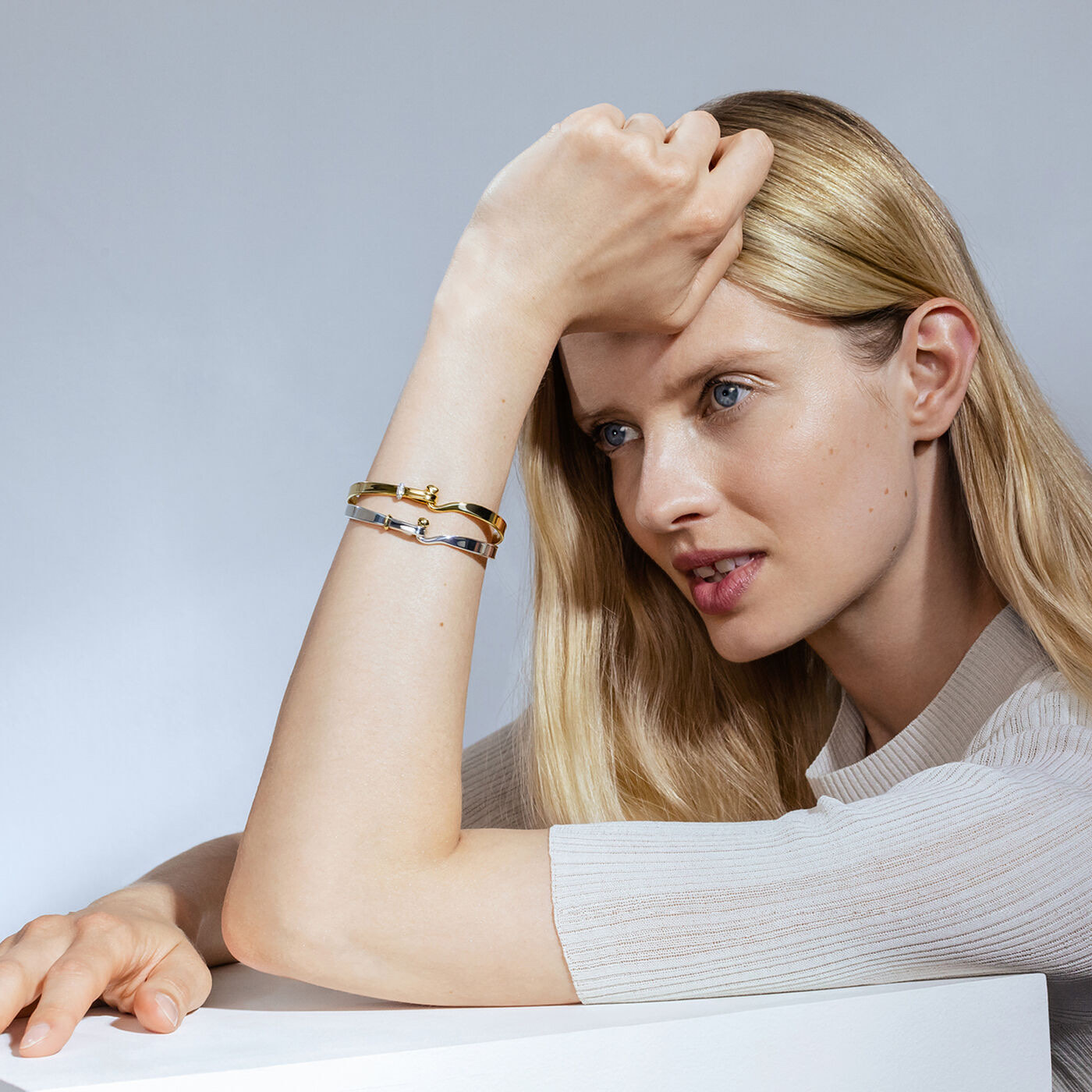 TORUN BANGLE Armbanden goud Diamant 0.08 ct Witgoud