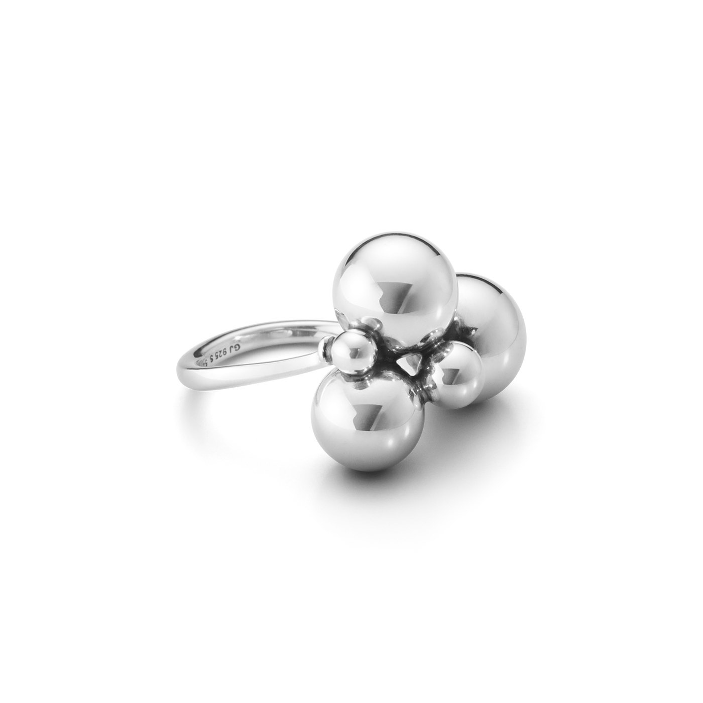 MOONLIGHT GRAPES Ring Zilver