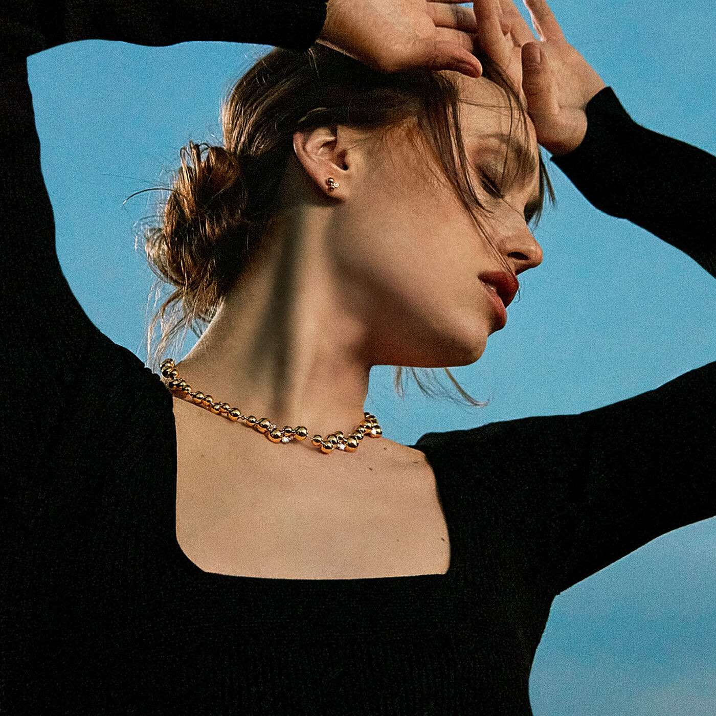 MOONLIGHT GRAPES Kettingen goud Diamant 0.62 CT