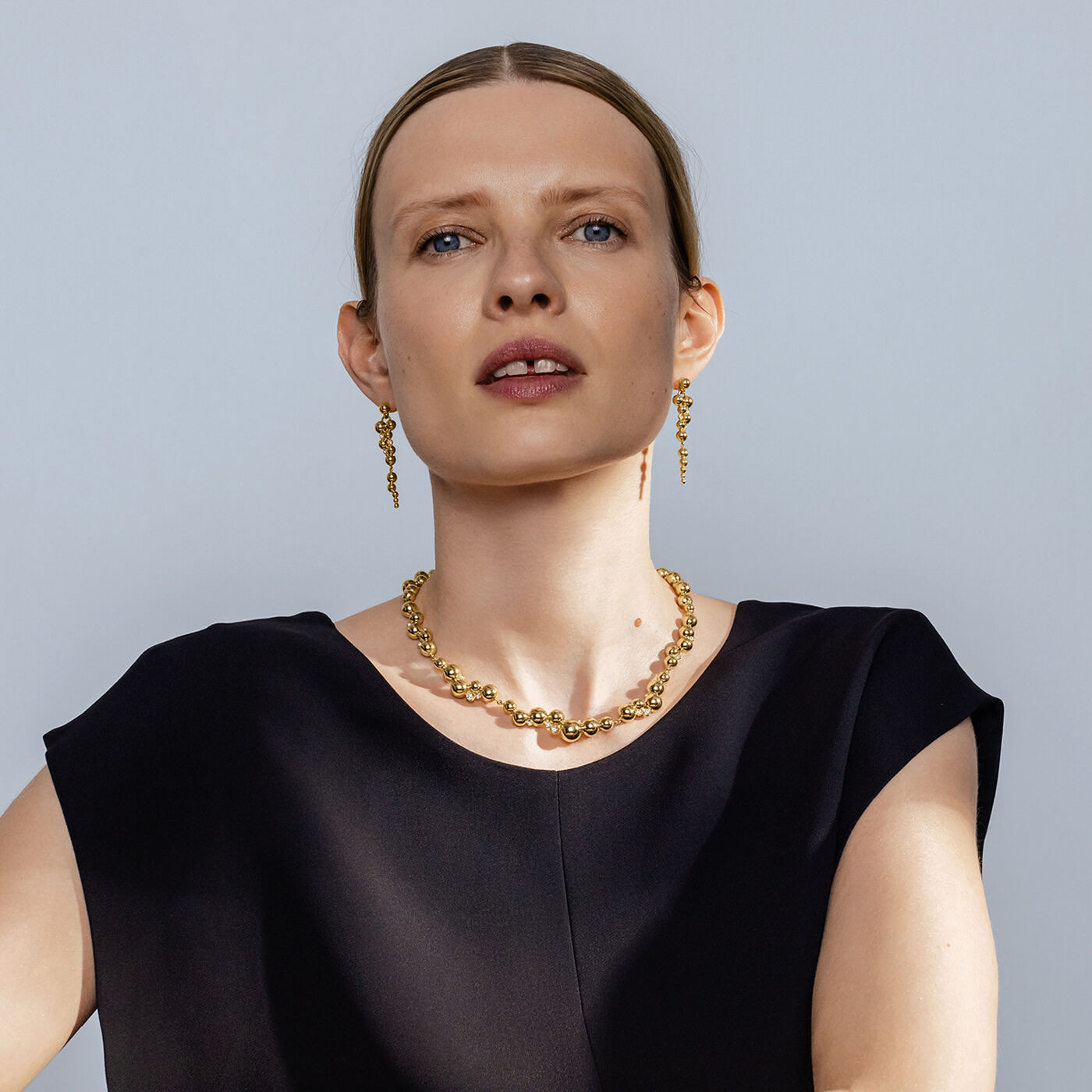 MOONLIGHT GRAPES Kettingen goud Diamant 0.62 CT