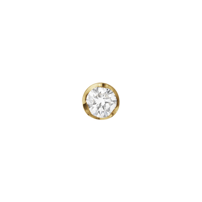 GJ SIGNATURE SOLITAIRE Stud/Oorbel DIAMOND 0.10 CT