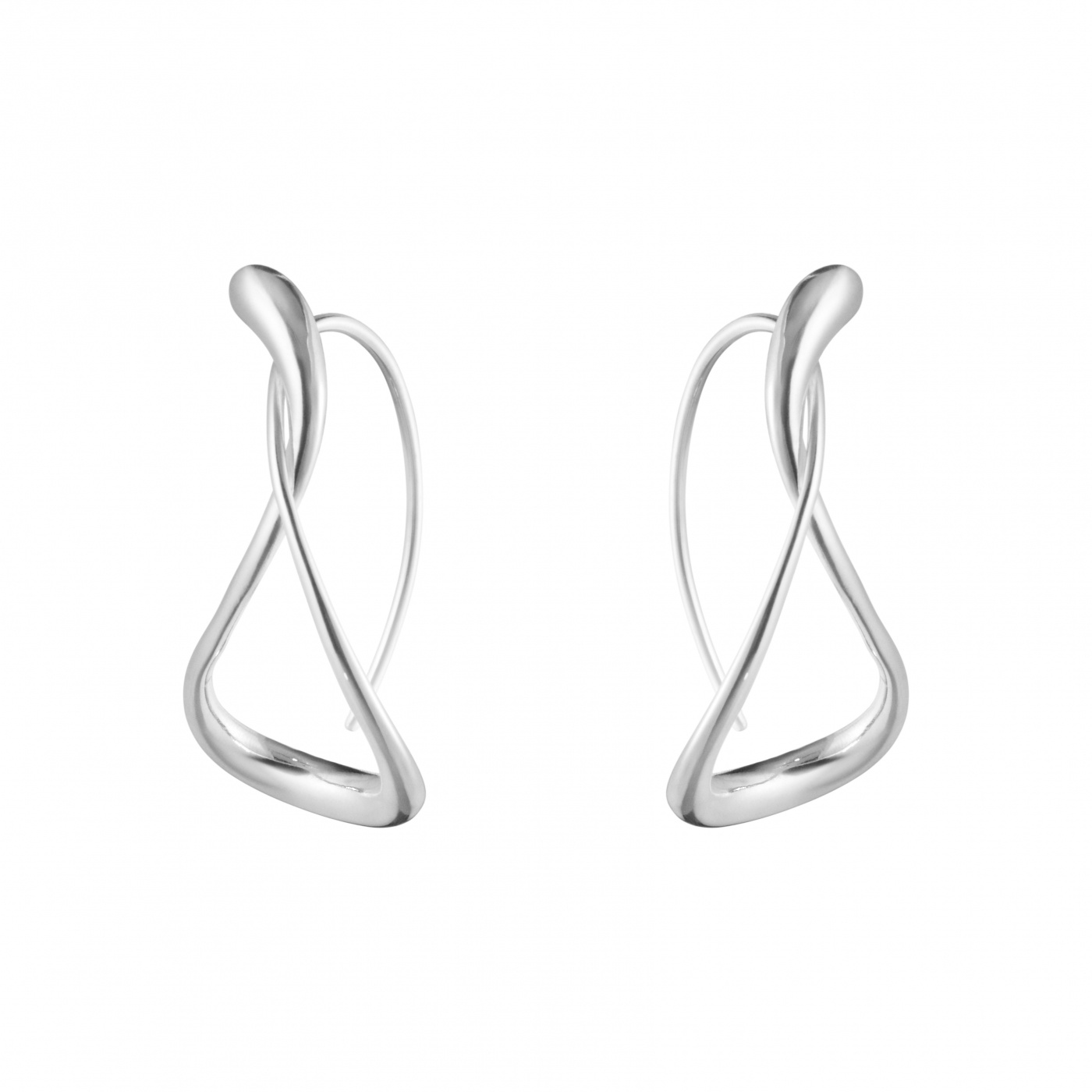 MERCY LARGE EARHOOP Zilver