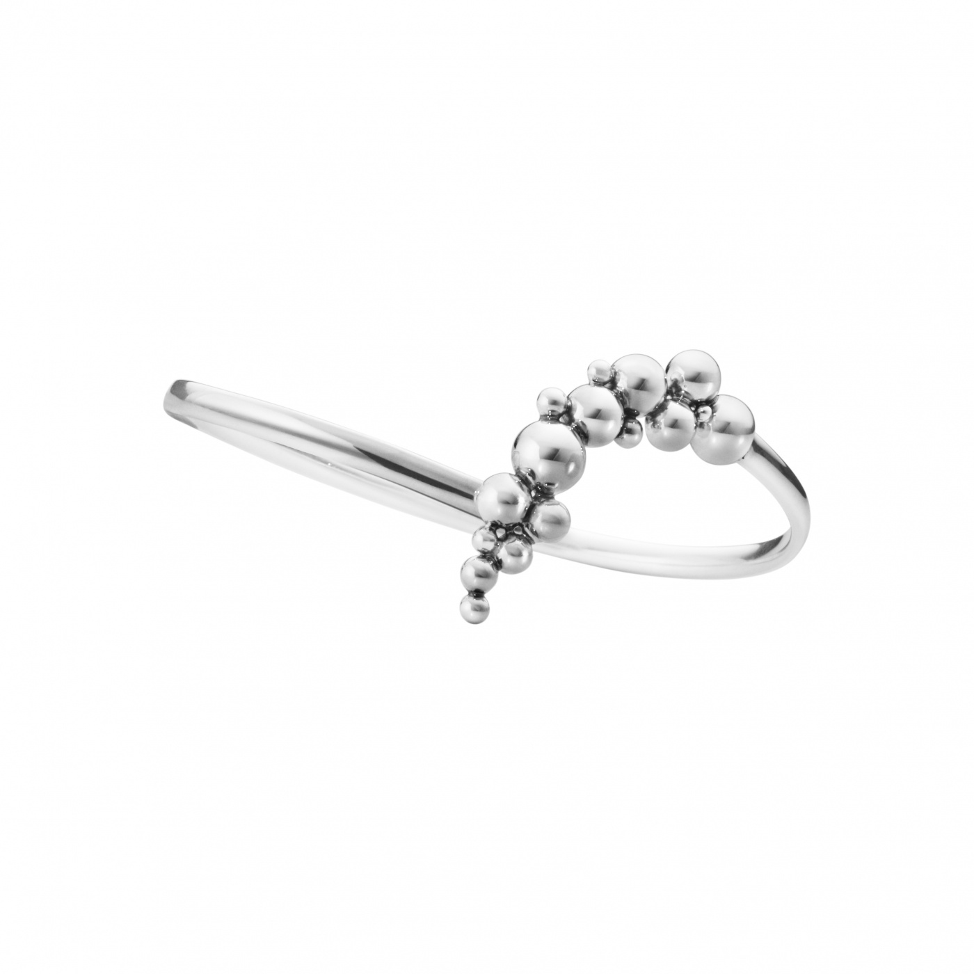 GRAPE SLIM BANGLE Zilver