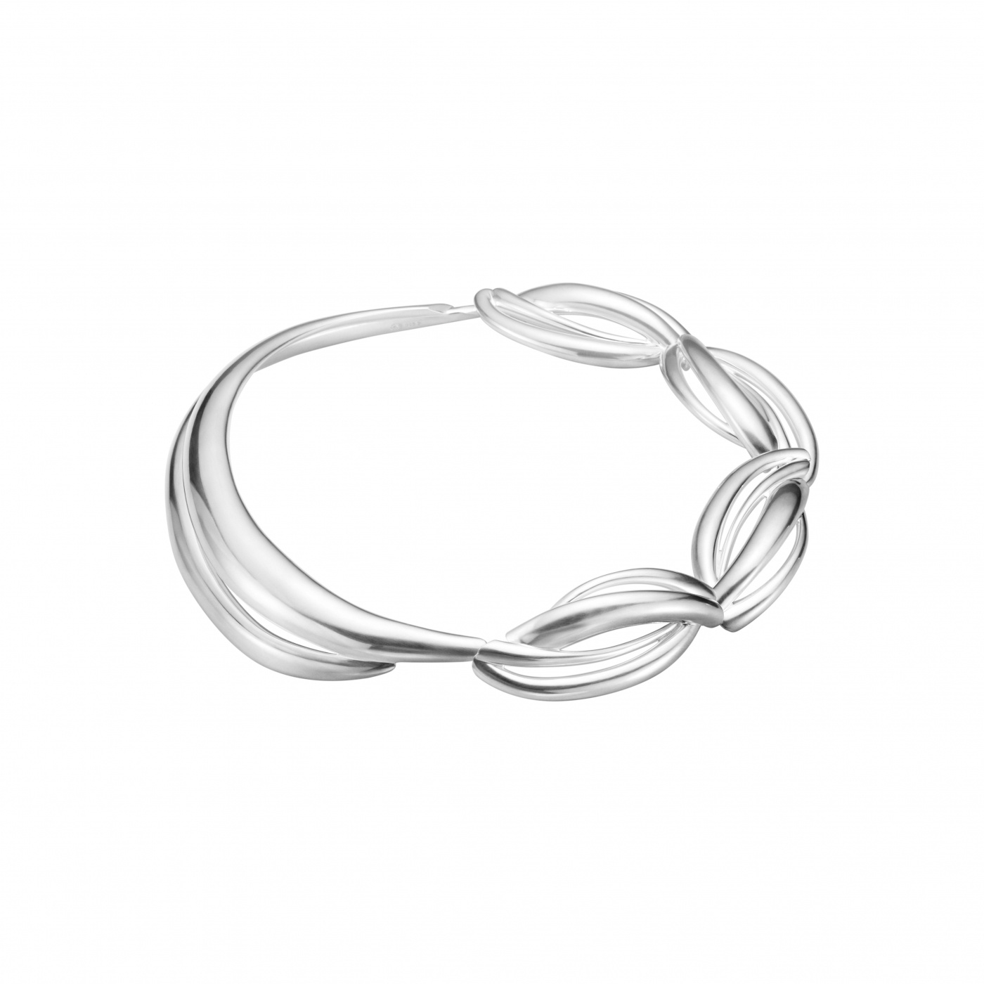 ARC NECKLACE Zilver ML