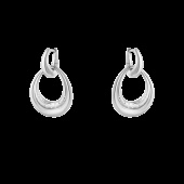 Offspring Earrings medium 0,08ct Silver Offspring Earrings medium 0,08ct Silver