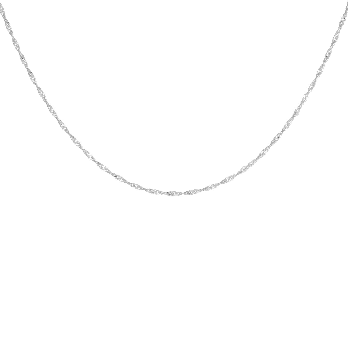 Letters singapore Kettingen 45-50 Zilver