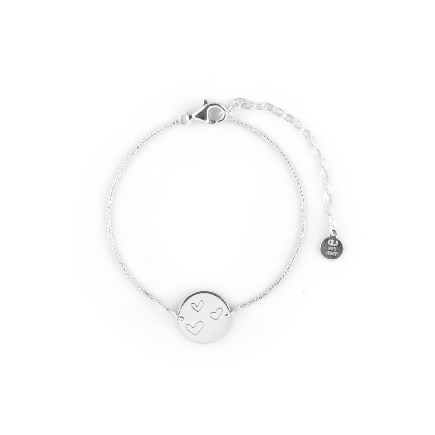 Ellas coin brace Armbanden Zilver