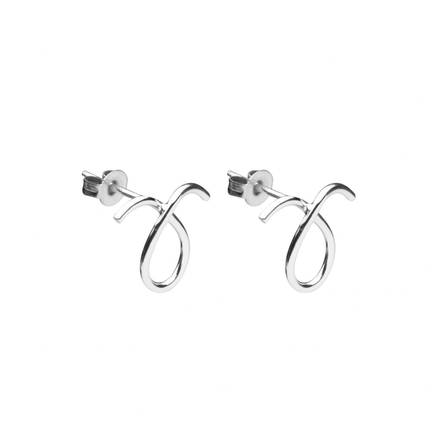 Loop small Earring (Zilver)