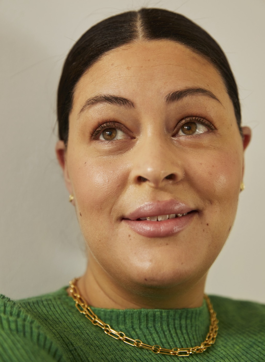 Globe clip neck Goud 50 cm