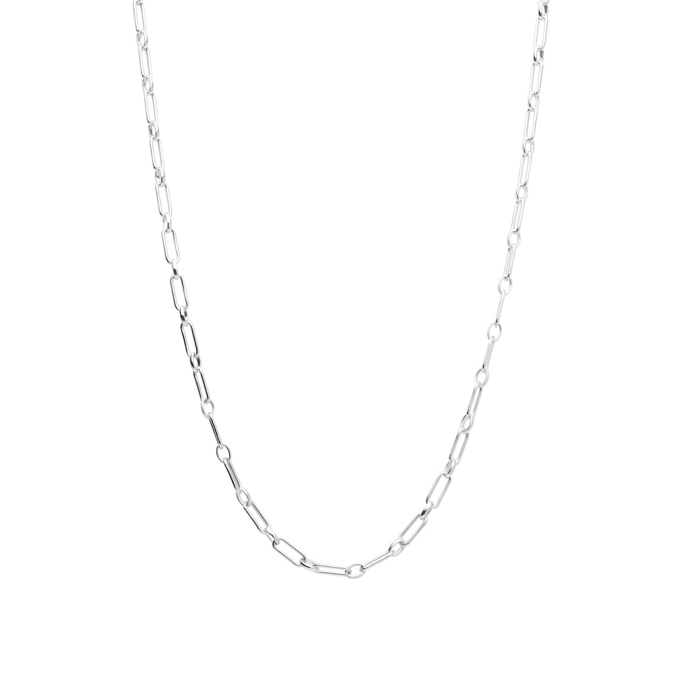 Globe clip neck Zilver 90-95 cm