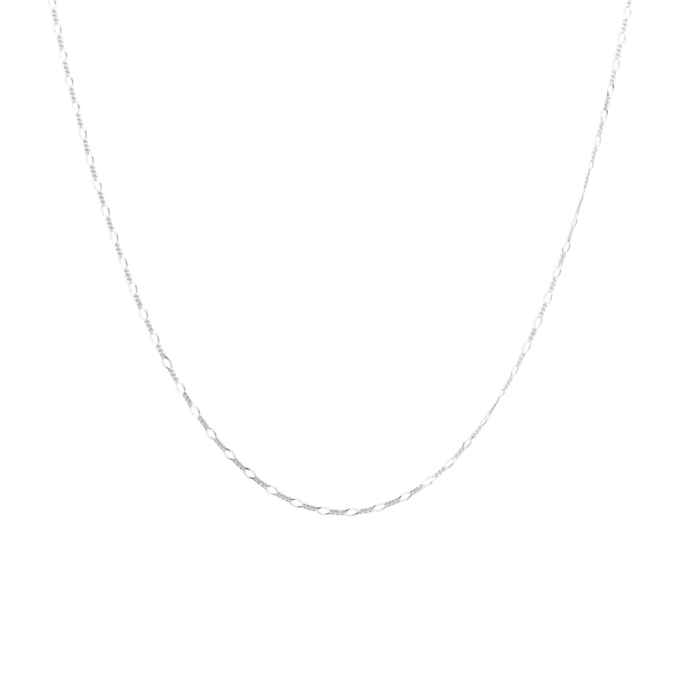 Figaro neck Zilver 60-65 cm